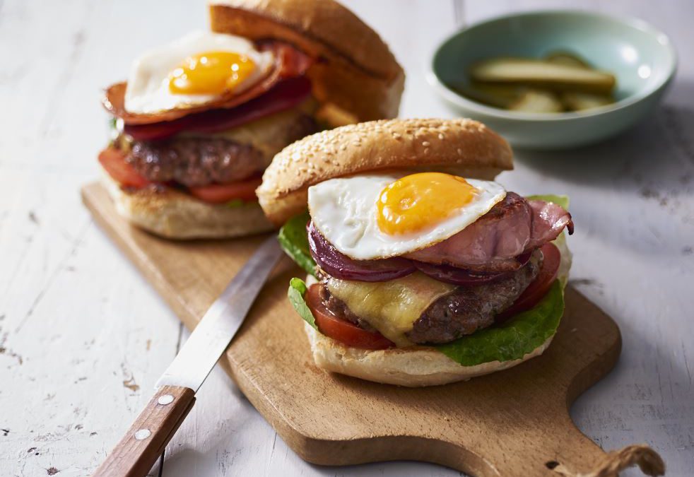 Homemade Beef Burgers