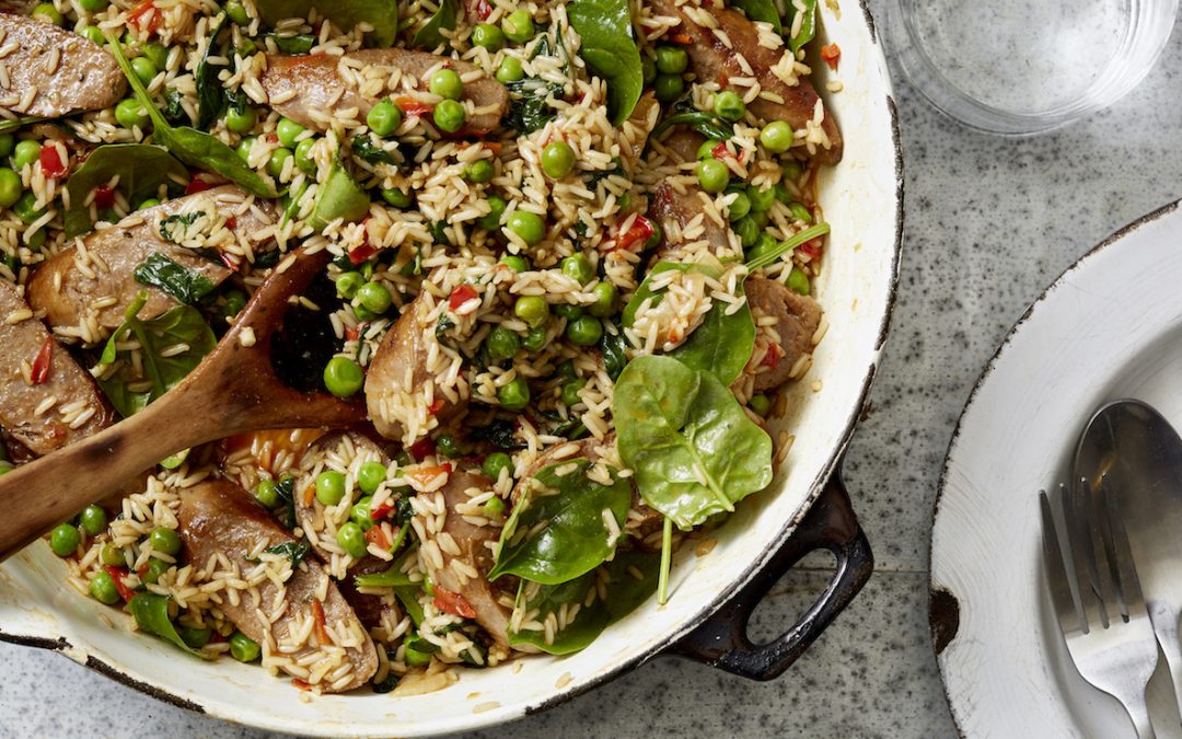 Brown Rice Paella