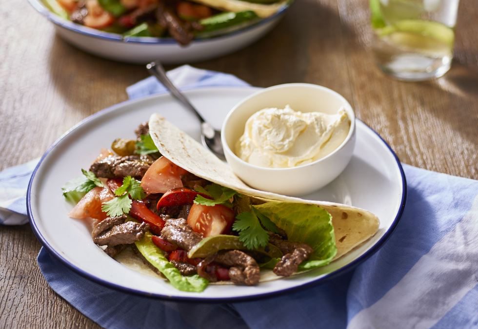 Sizzling Steak Fajitas