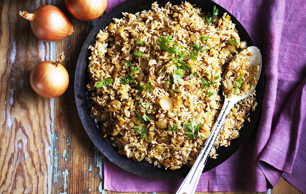 Spiced Onion Rice