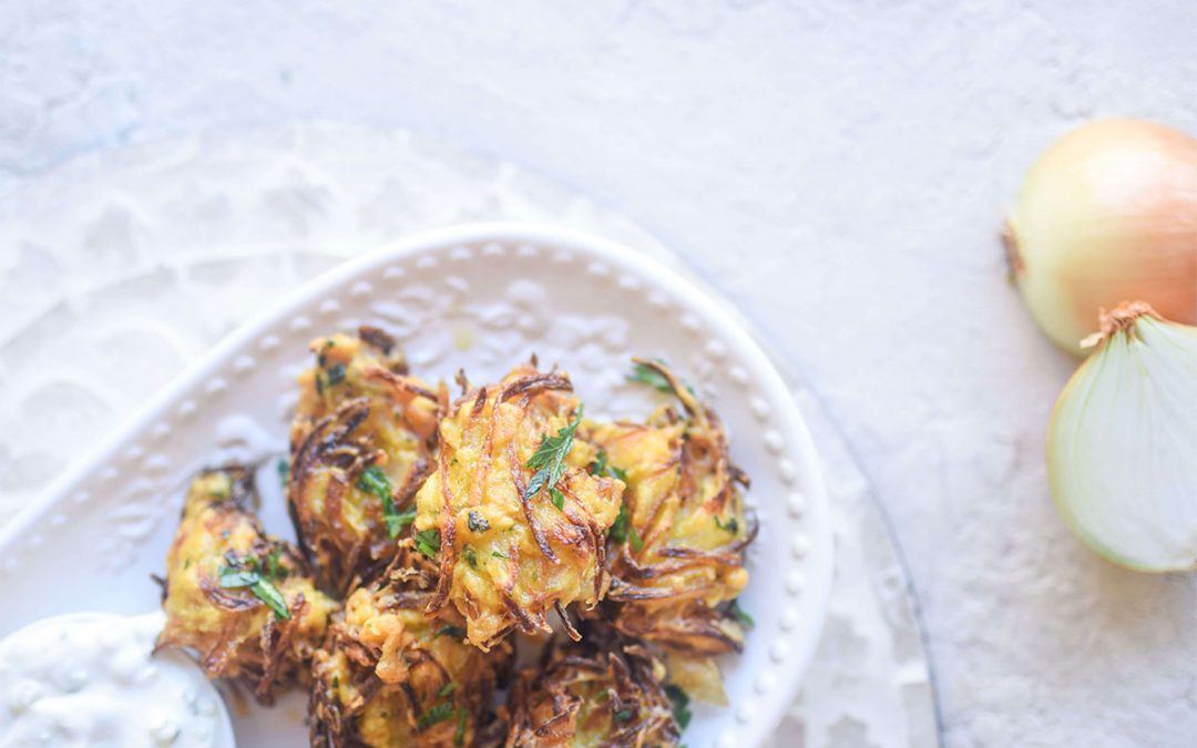 Crispy Onion Bhajis